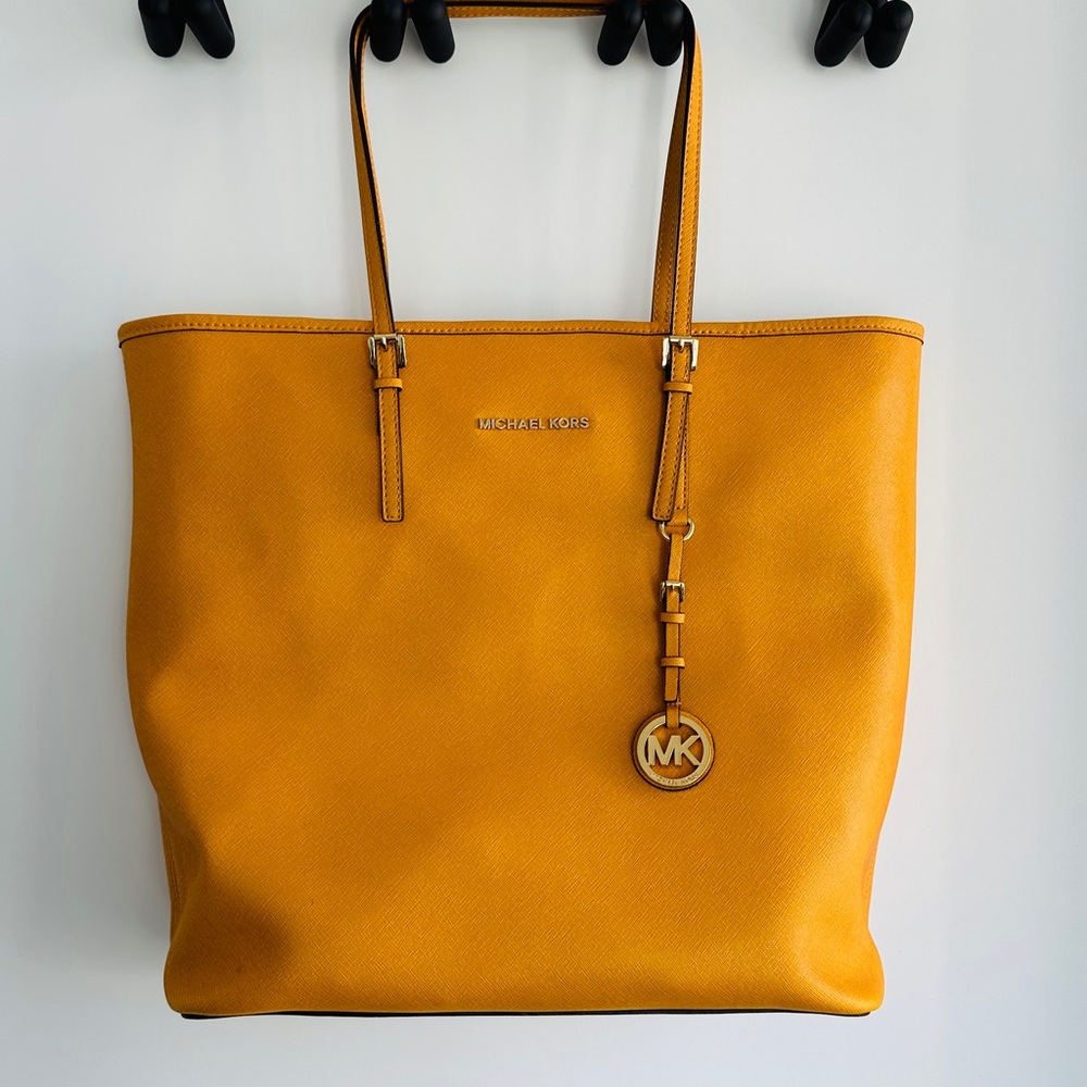 Michael Kors Mustard Yellow Tote